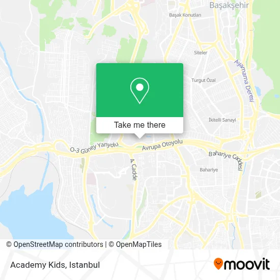 Academy Kids map