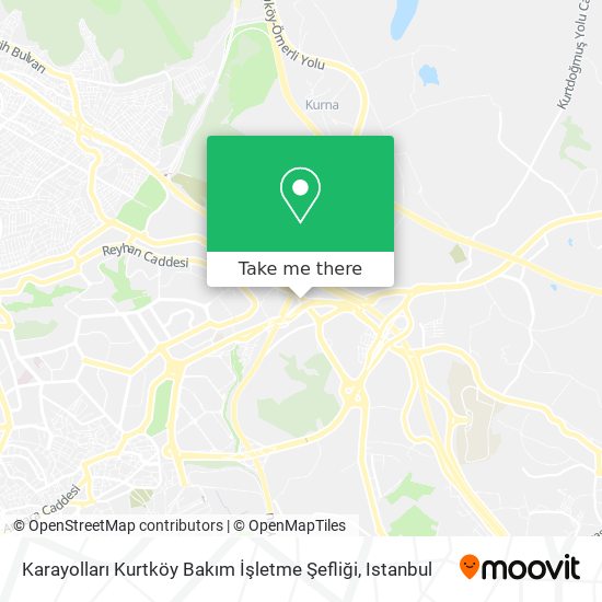 Karayolları Kurtköy Bakım İşletme Şefliği map