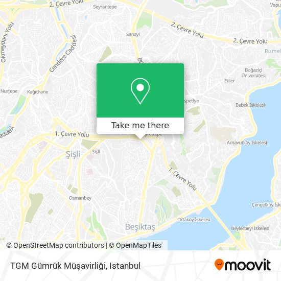 TGM Gümrük Müşavirliği map