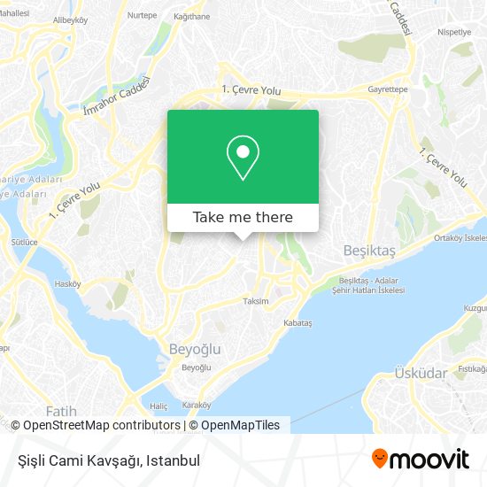 Şişli Cami Kavşağı map