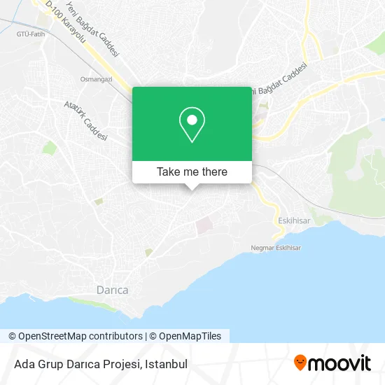 Ada Grup Darıca Projesi map