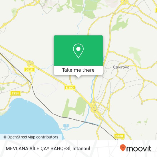 MEVLANA AİLE ÇAY BAHÇESİ map