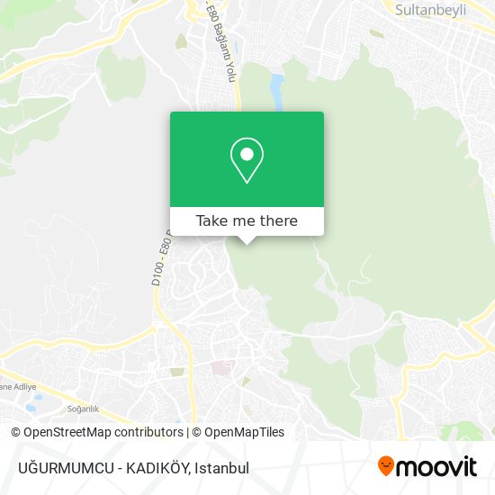 UĞURMUMCU - KADIKÖY map