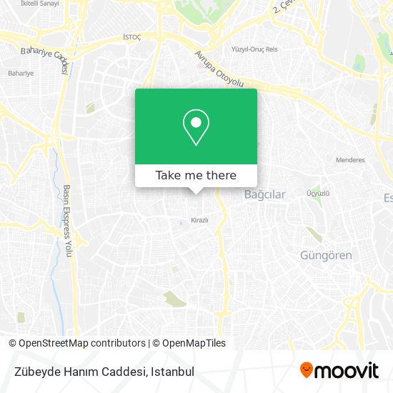 Zübeyde Hanım Caddesi map