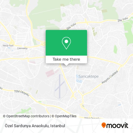 Özel Sardunya Anaokulu map