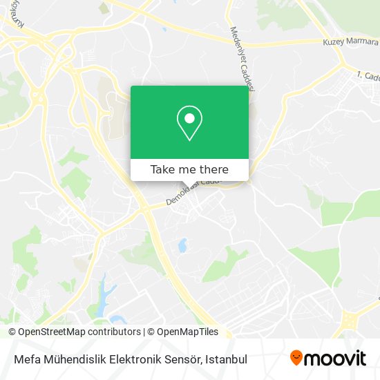 Mefa Mühendislik Elektronik Sensör map