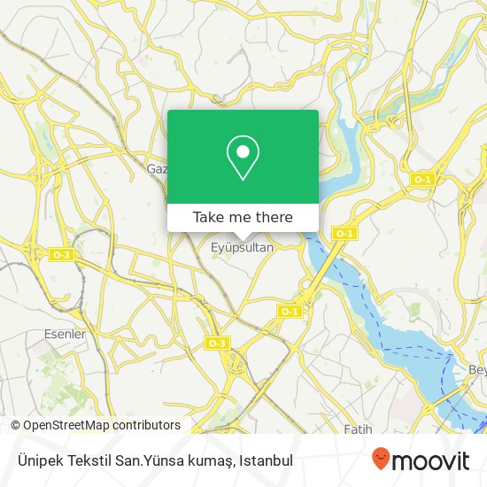 Ünipek Tekstil San.Yünsa kumaş map