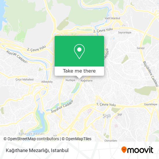 Kağıthane Mezarlığı map