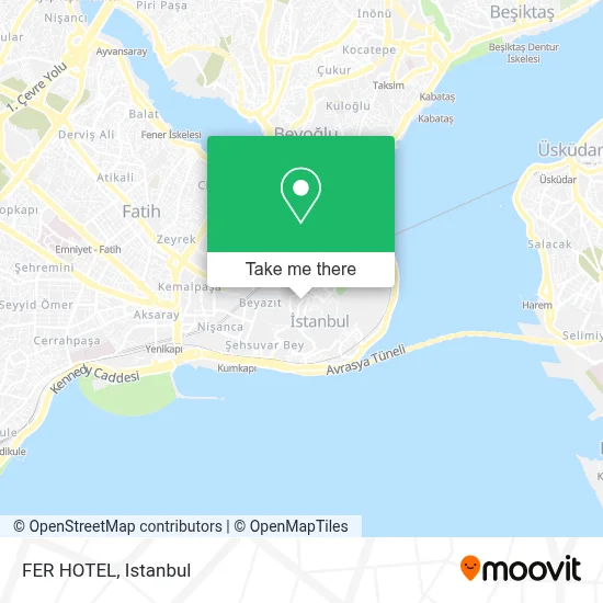 FER HOTEL map