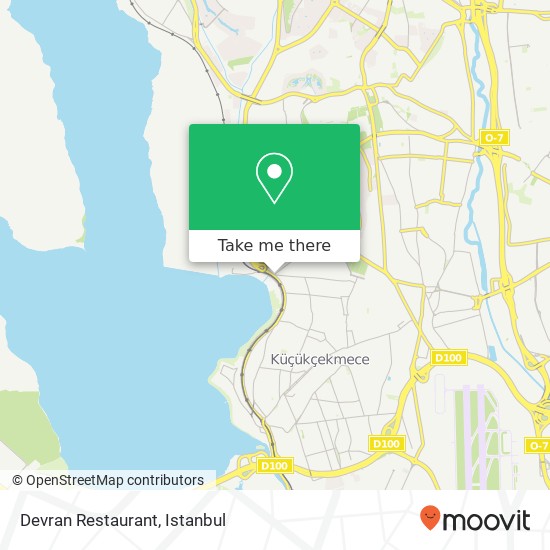 Devran Restaurant map