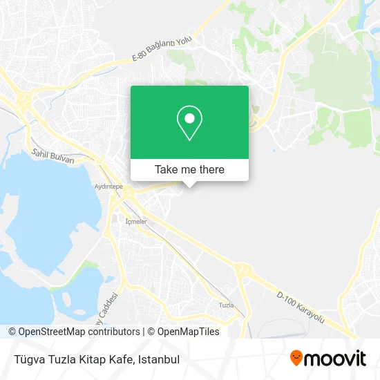 Tügva Tuzla Kitap Kafe map