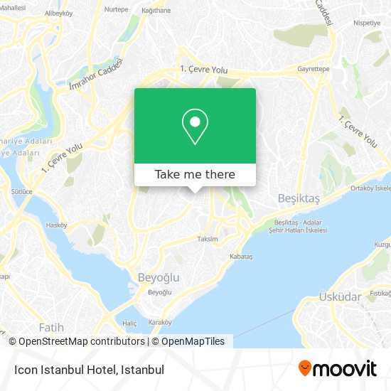 Icon Istanbul Hotel map