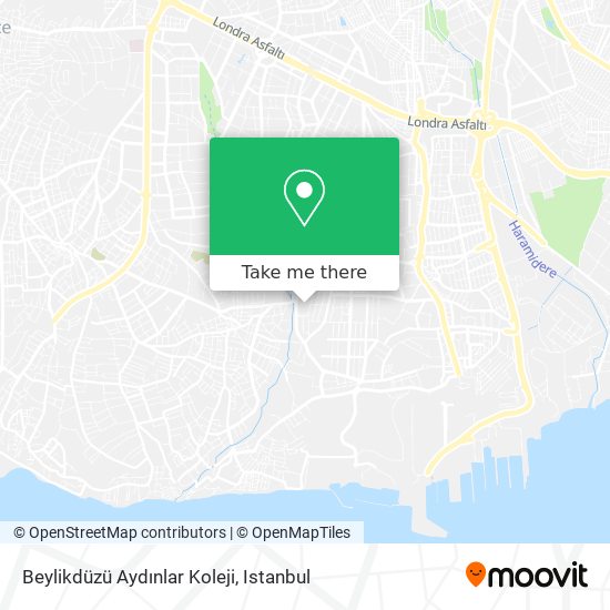 Beylikdüzü Aydınlar Koleji map