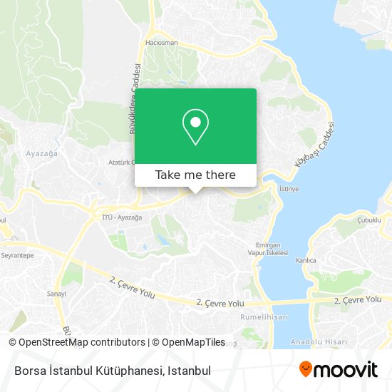 Borsa İstanbul Kütüphanesi map