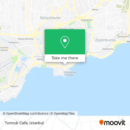 Tomruk Cafe map