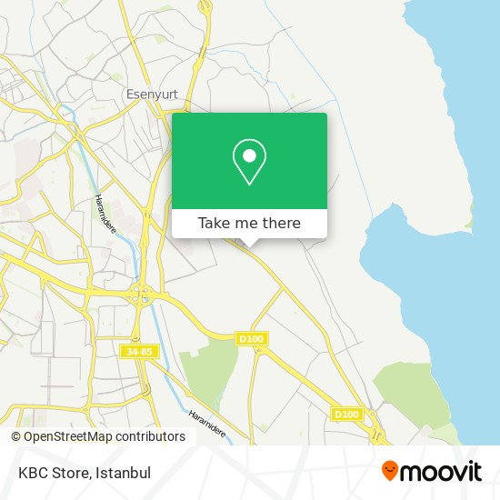 KBC Store map