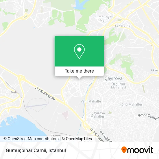 Gümüşpınar Camii map