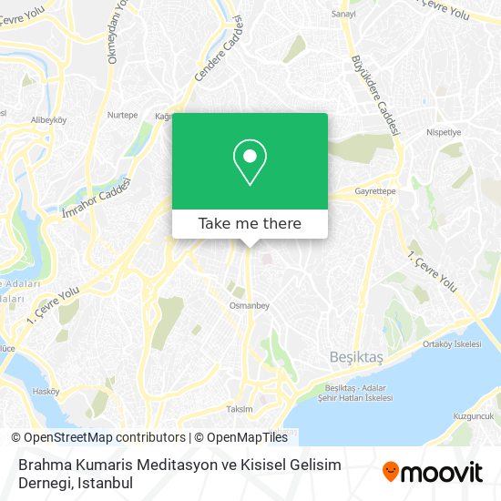 Brahma Kumaris Meditasyon ve Kisisel Gelisim Dernegi map