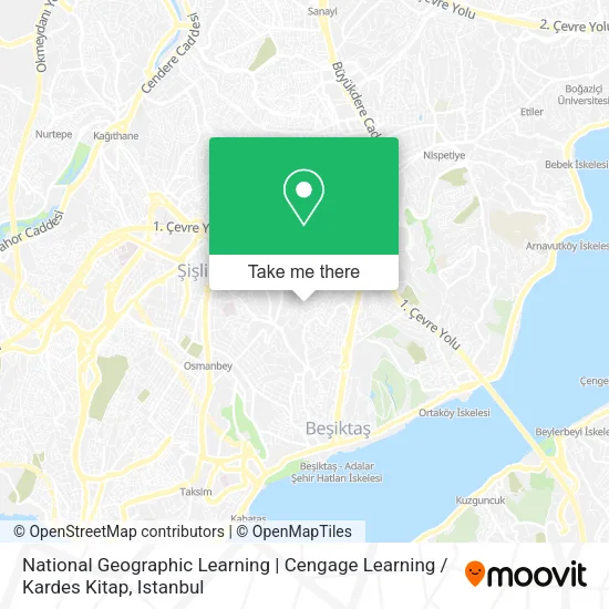 National Geographic Learning | Cengage Learning / Kardes Kitap map