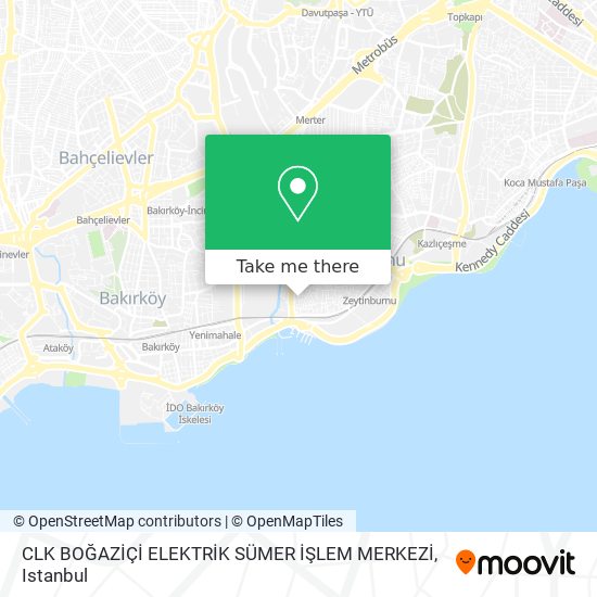 CLK BOĞAZİÇİ ELEKTRİK SÜMER İŞLEM MERKEZİ map