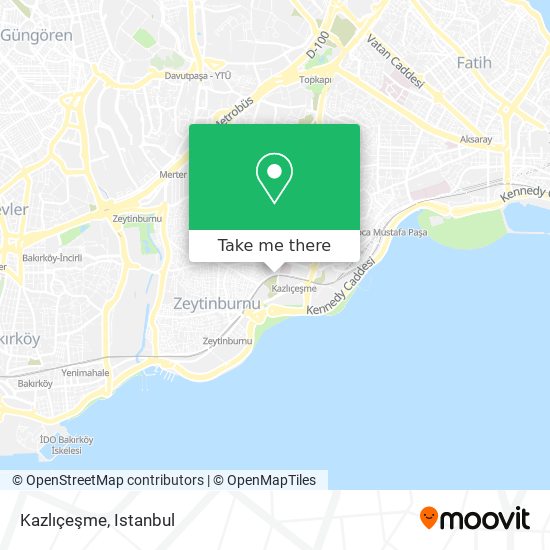 Kazlıçeşme map
