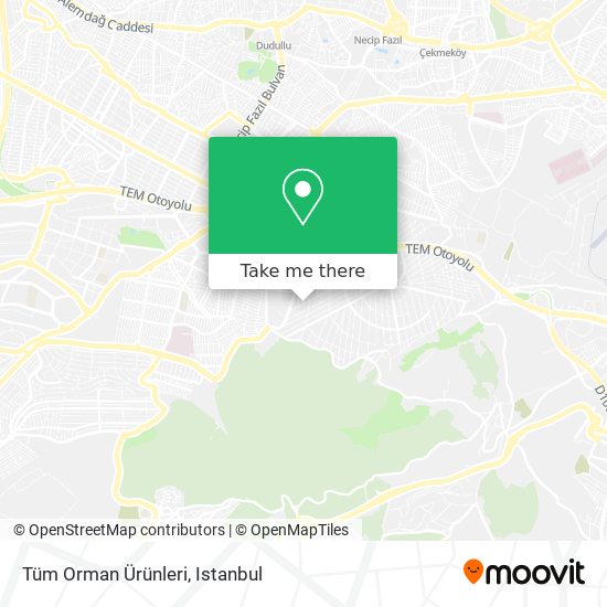 Tüm Orman Ürünleri map