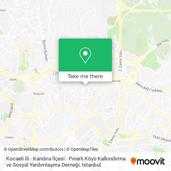 Kocaeli İli - Kandıra İlçesi - Pınarlı Köyü Kalkındırma ve Sosyal Yardımlaşma Derneği map