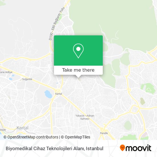 Biyomedikal Cihaz Teknolojileri Alanı map