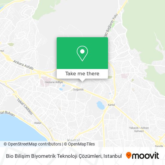 Bio Bilişim Biyometrik Teknoloji Çözümleri map