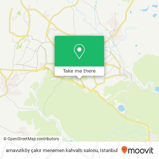 arnavutköy çakır menemen kahvaltı salonu map