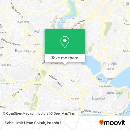 Şehit Ümit Uçan Sokak map