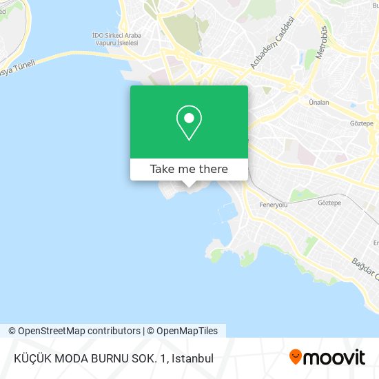 KÜÇÜK MODA BURNU SOK. 1 map