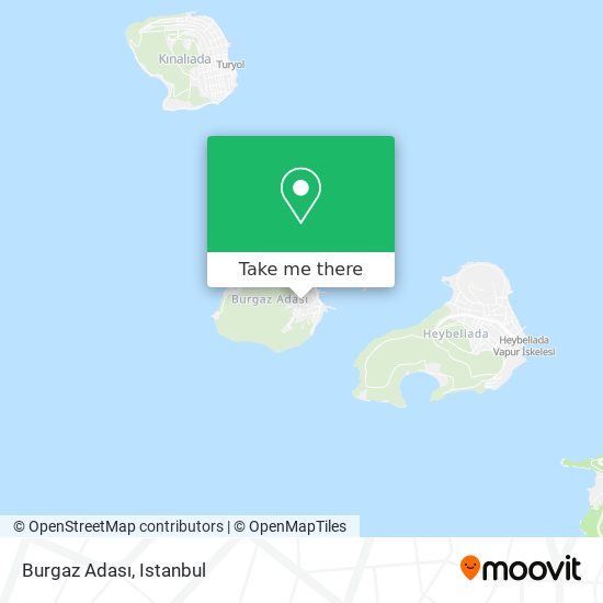 Burgaz Adası map