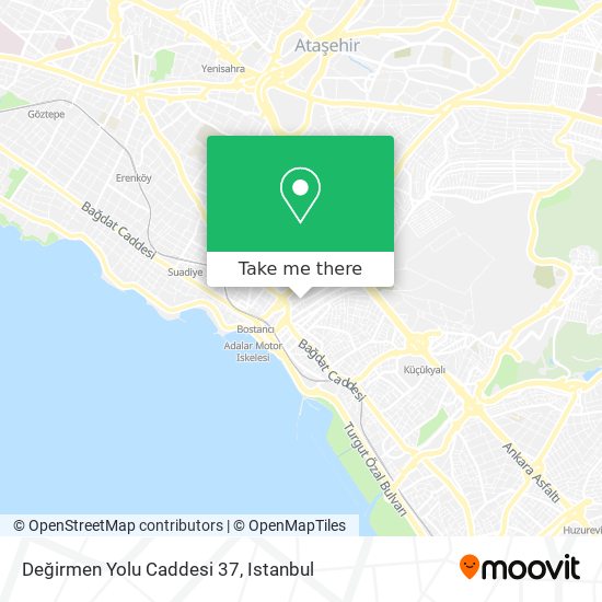 Değirmen Yolu Caddesi 37 map