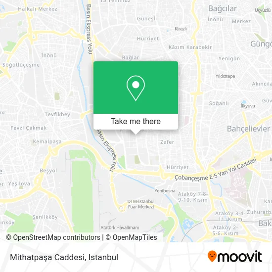 Mithatpaşa Caddesi map