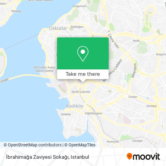 İbrahimağa Zaviyesi Sokağı map