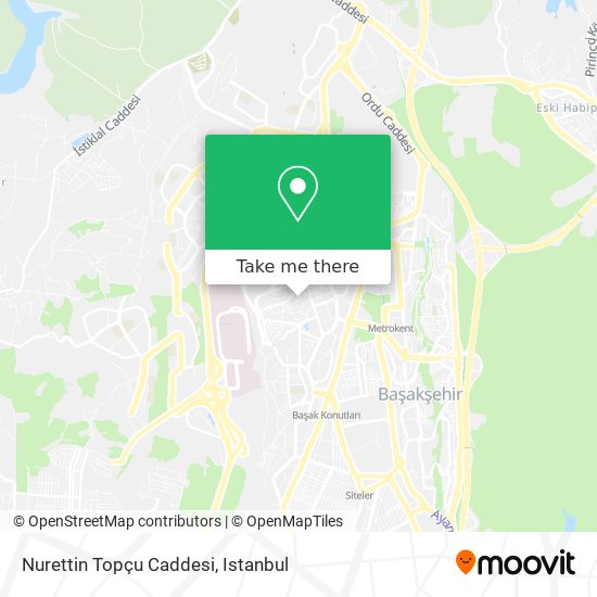 Nurettin Topçu Caddesi map