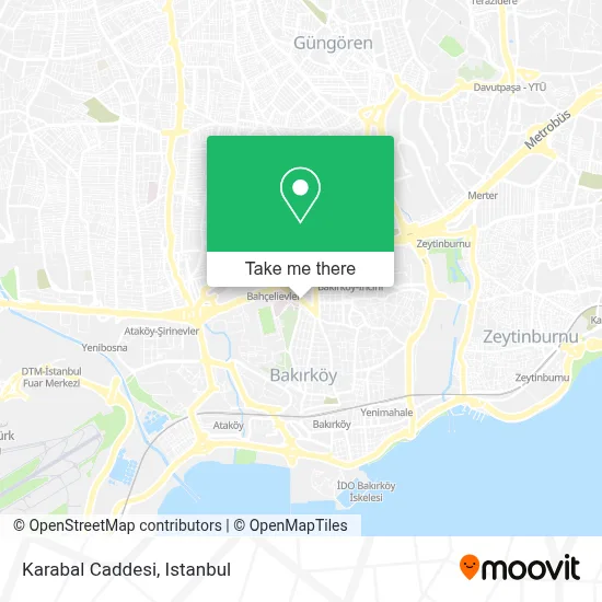 Karabal Caddesi map