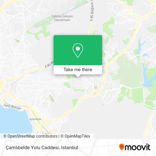 Çamlıbelde Yolu Caddesi map