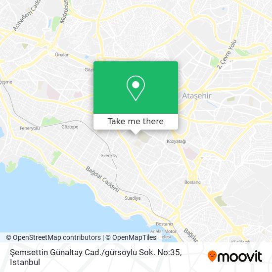 Şemsettin Günaltay Cad. / gürsoylu Sok. No:35 map