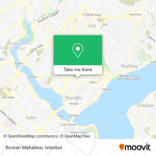 Bostan Mahallesi map