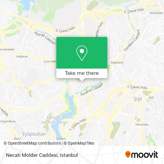 Necati Molder Caddesi map