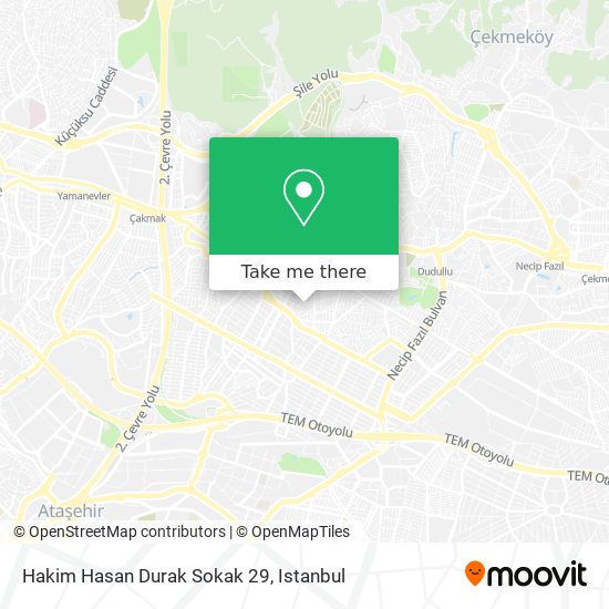 Hakim Hasan Durak Sokak 29 map