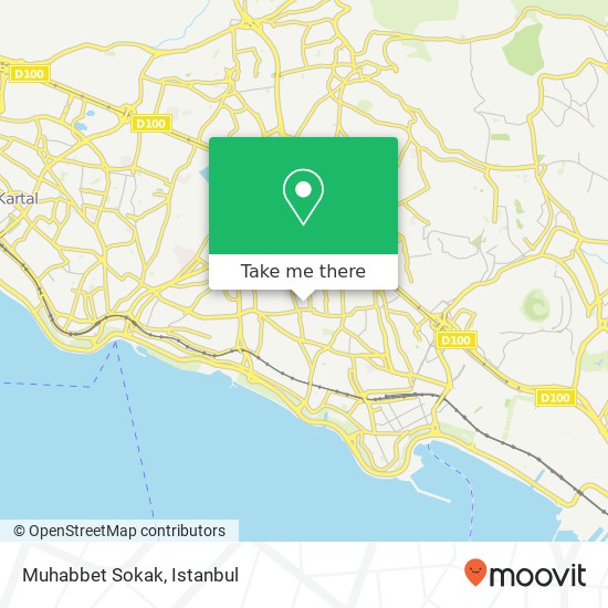 Muhabbet Sokak map