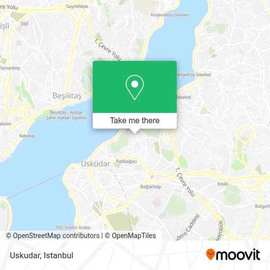 Uskudar map