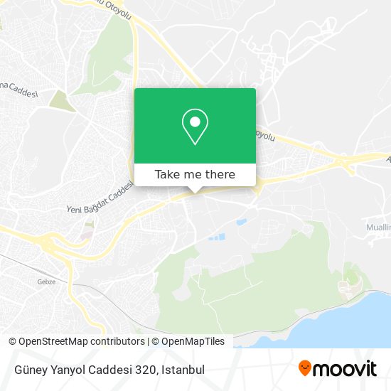 Güney Yanyol Caddesi 320 map