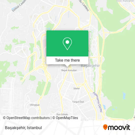 Başakşehir map