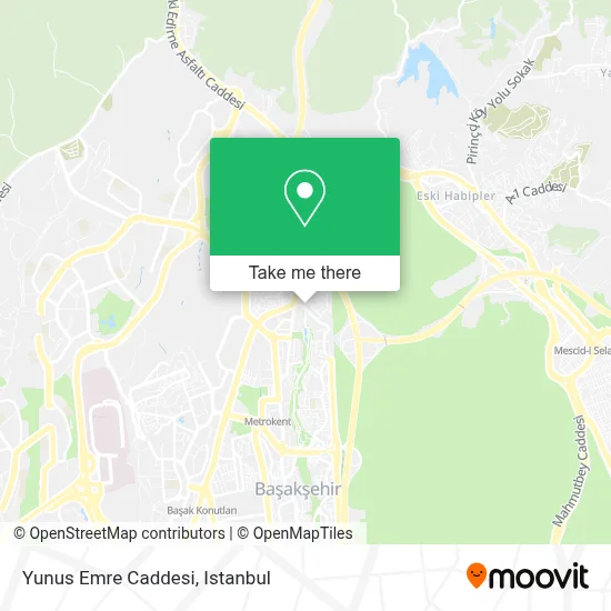 Yunus Emre Caddesi map