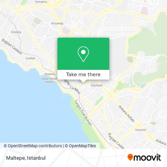 Maltepe map