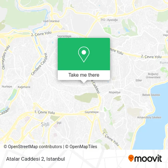 Atalar Caddesi 2 map